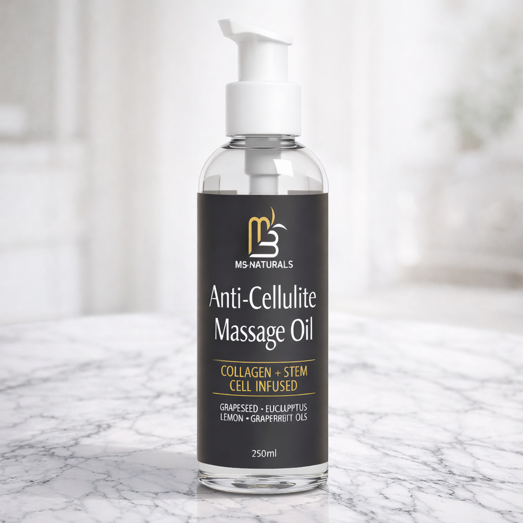 M3 Naturals CELULITIS OIL: Reafirma, Hidrata y Tonifica